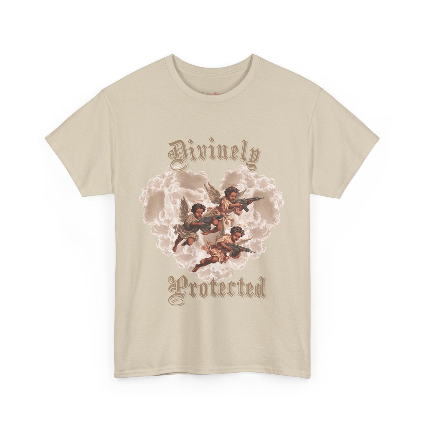 Divinely Protected T-Shirt, Spiritual Tee, Unisex Cotton Shirt|Manifestees Collection By SupremeXBeings