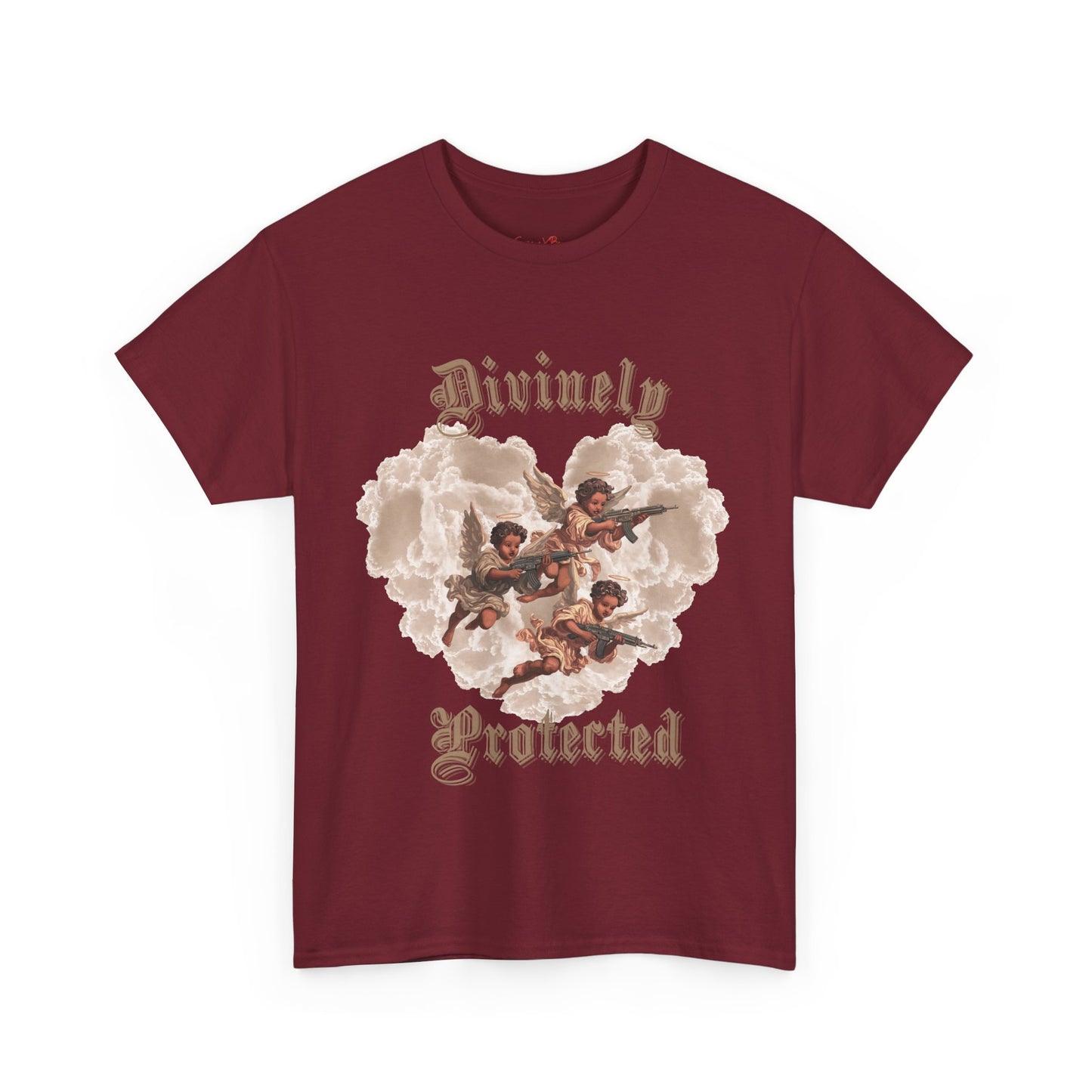 Divinely Protected T-Shirt, Spiritual Tee, Unisex Cotton Shirt|Manifestees Collection By SupremeXBeings